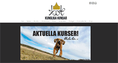 Desktop Screenshot of kungligahundar.se