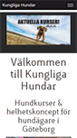 Mobile Screenshot of kungligahundar.se